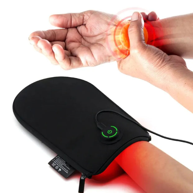 Носена ръкавица с червена светлина Therapy Glove Palm Infrared LED Light Therapy Mitten